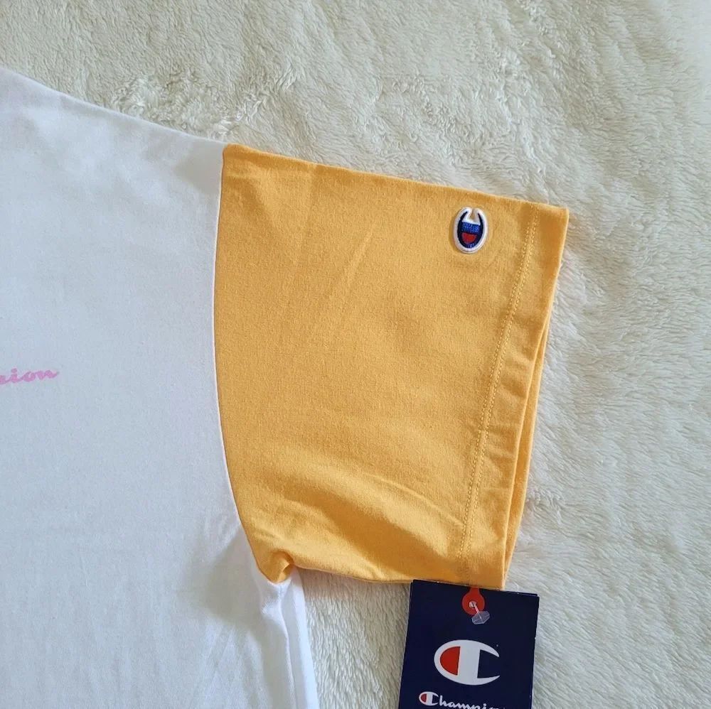 Champion🏆Cropped Color Block Tee👕 - NWT - Picture 13 of 16